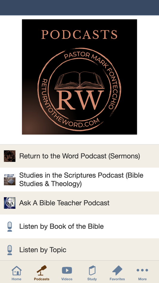 #2. Return to the Word (iOS) 由: Mark Fontecchio