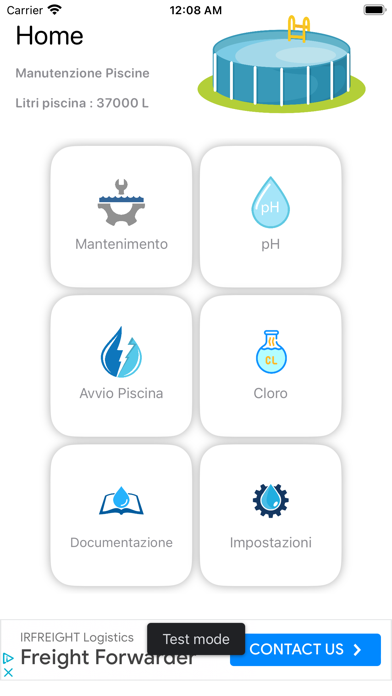 Pool maintenance Screenshot