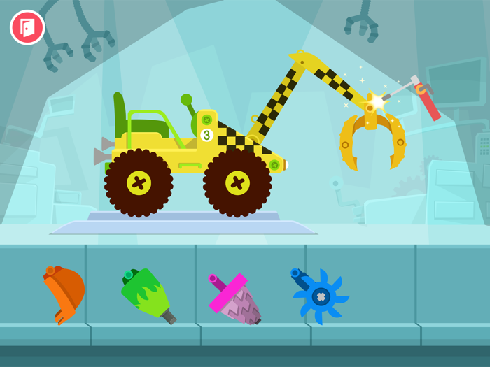 Dinosaur Digger Vehicle Games