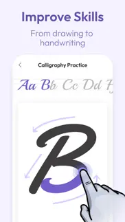 How to cancel & delete art lines - draw calligraphy 4