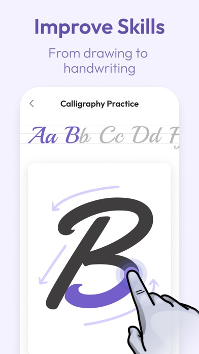 Art Lines - Draw Calligraphy Screenshot