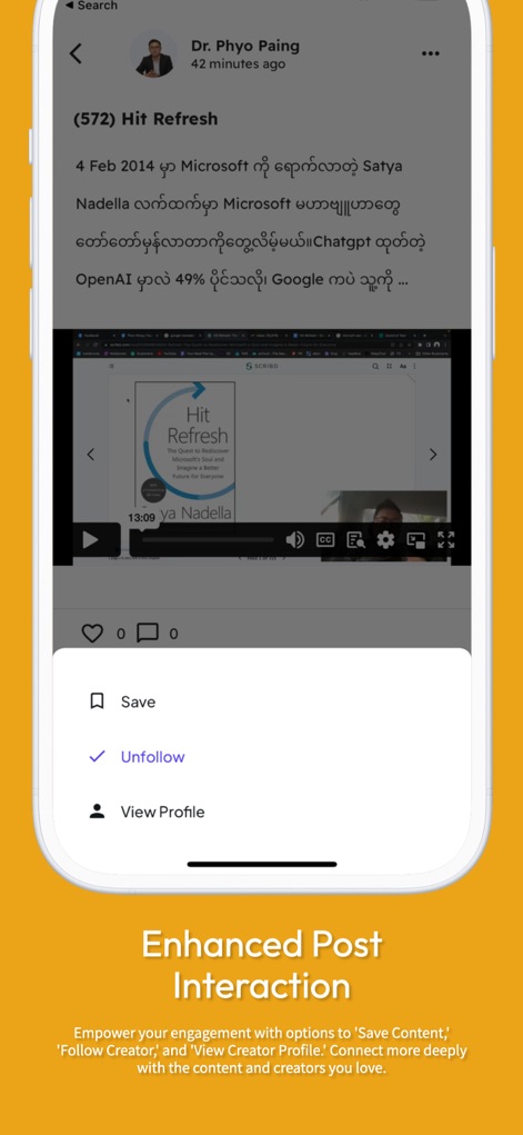 Insidernote - insidernote-post-interaction-menu