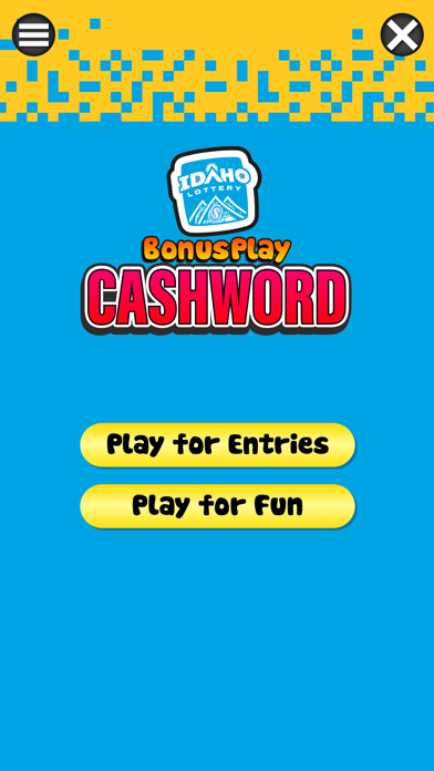 Cashword by Idaho Lottery Screenshot