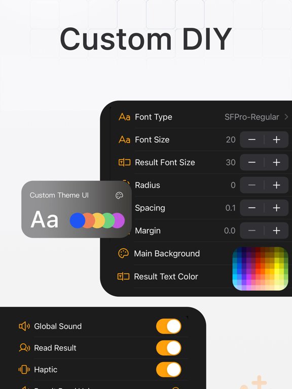 Desktop Calculator -Real Voice iPad screenshot 4 - Utilities app
