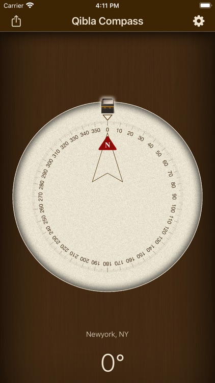 قبله نما | بوصلة القبلة