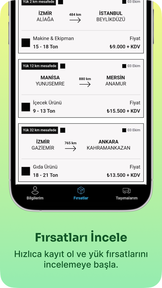 #2. SpotFilo Kamyoncu Uygulaması (iOS) Ved: Path Digital Experiences