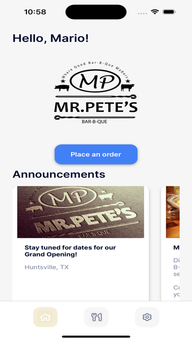 Mr. Pete's Bar-B-Que Screenshot