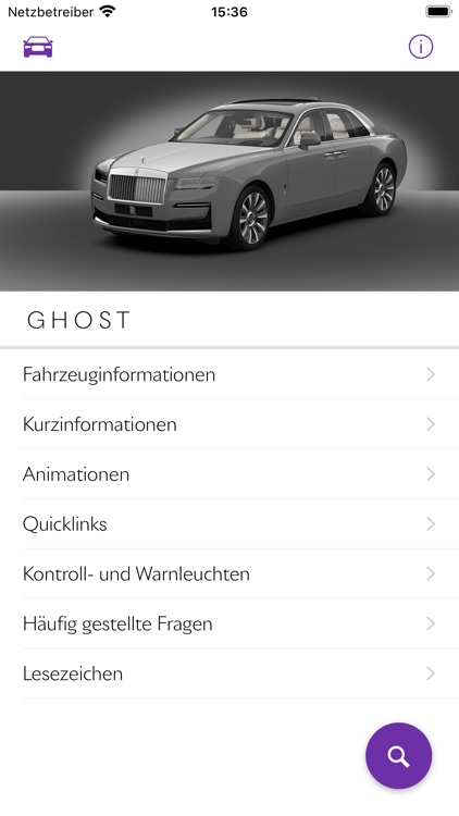 Rolls-Royce Vehicle Guide