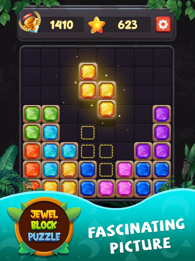 Block Puzzle Classic Jewel - Block Puzzle Game free