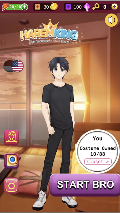 HaremKing - Waifu Dating Sim Screenshot