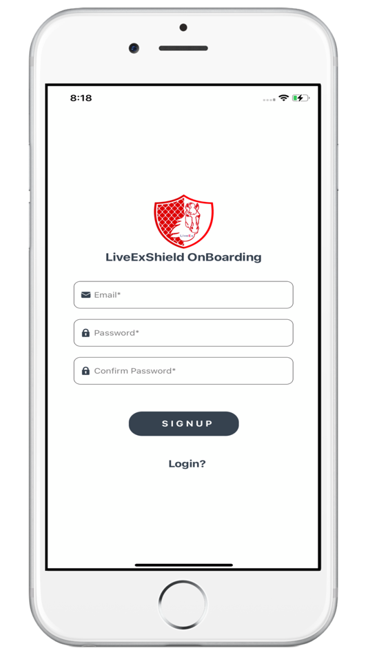 #6. LiveExShield Onboarding (iOS) By: Muhammad Azam