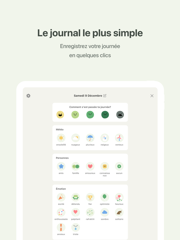 Screenshot #5 pour DailyBean - un journal intime