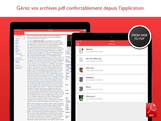 Screenshot #6 pour Convertisseur PDF - web en pdf