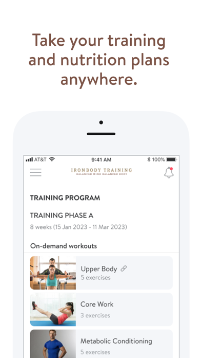 IronBody Training Screenshot