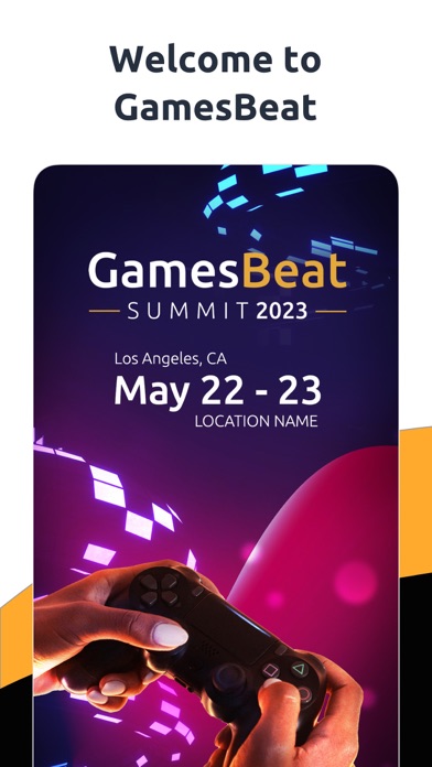 GamesBeat Events Screenshot