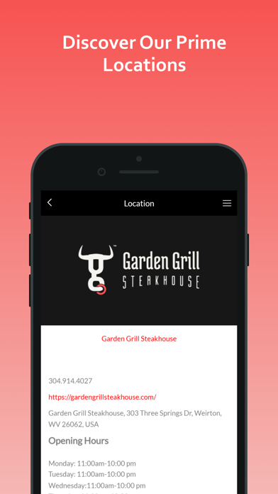 Garden Grill Steakhouse Screenshot