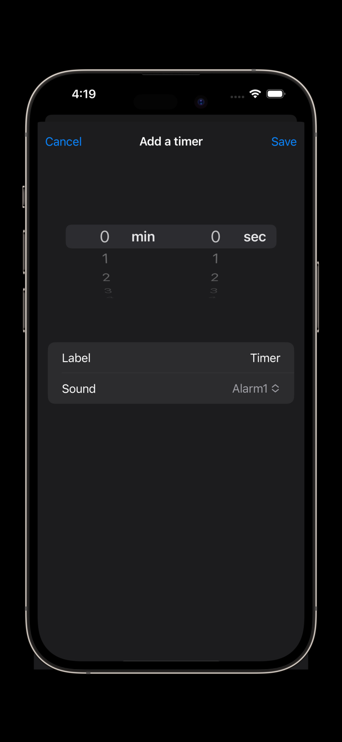 Label Timer
