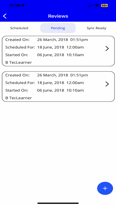 OneFile Eportfolio App Screenshot