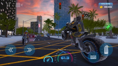 Moto Racer 2044 Game Simulator Screenshot