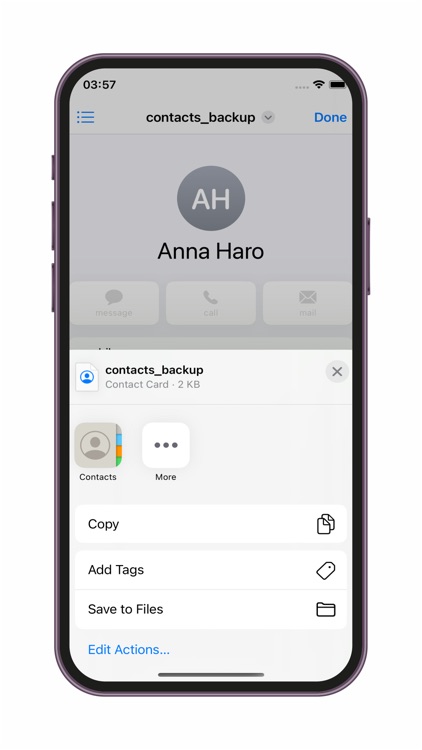 Contact Archive : Clear Guide screenshot-3