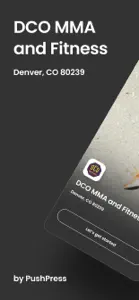 DCO MMA and Fitness screenshot #1 for iPhone