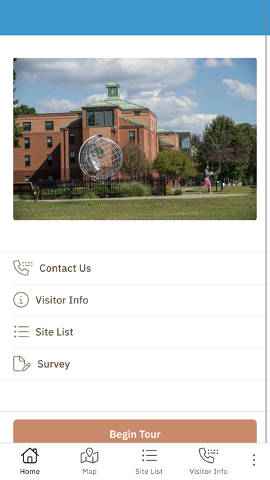 Westfield State Campus Tour Screenshot