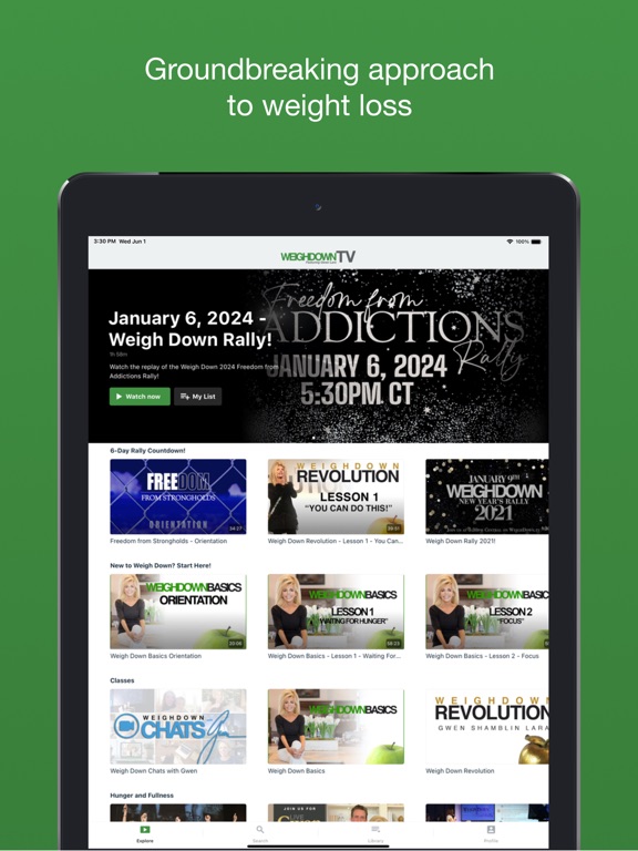 Screenshot #5 pour Weigh Down TV