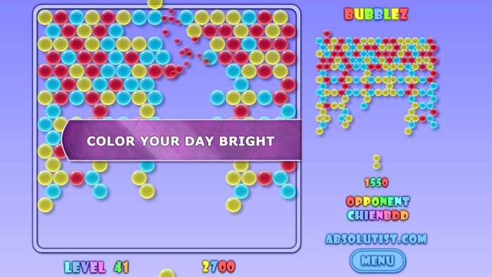 Bubblez Bubble Defense Game