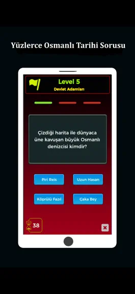 Game screenshot Osmanlı Bilgi Yarışması Oyunu mod apk