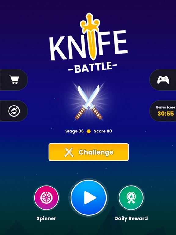 Knife Throwing: Aim Hit games