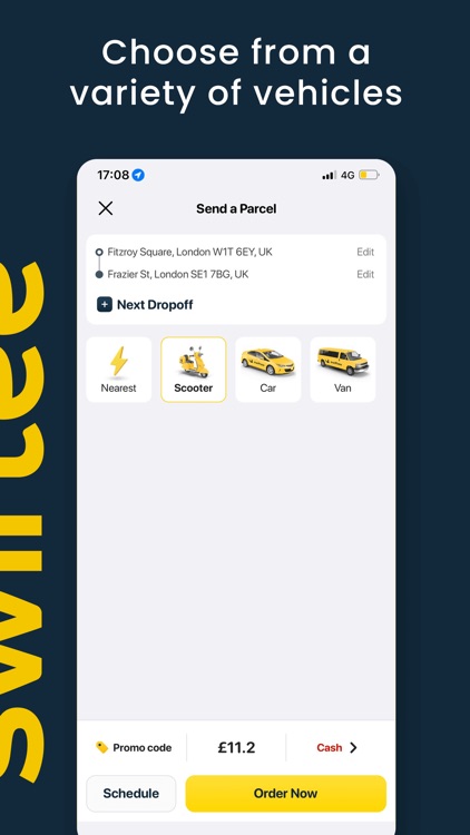 Swiftee: Instant Courier