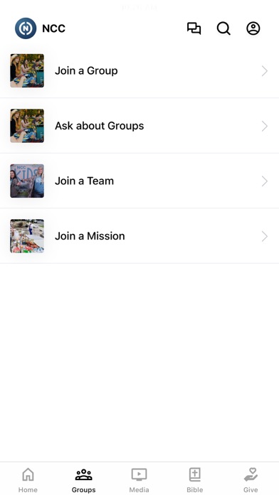 National Community Church Screenshot