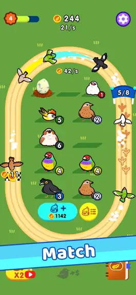 Game screenshot Idle Bird Park apk