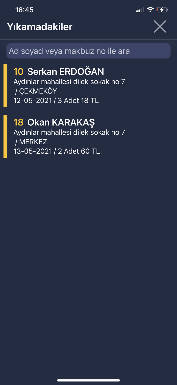 Halı Yıkama Programı