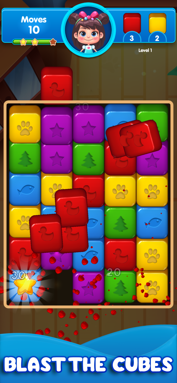 Blocks Blast - Colors Match 3D