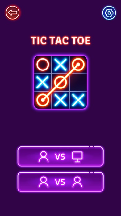 Tic Tac Toe - 2 Player Game Screenshot