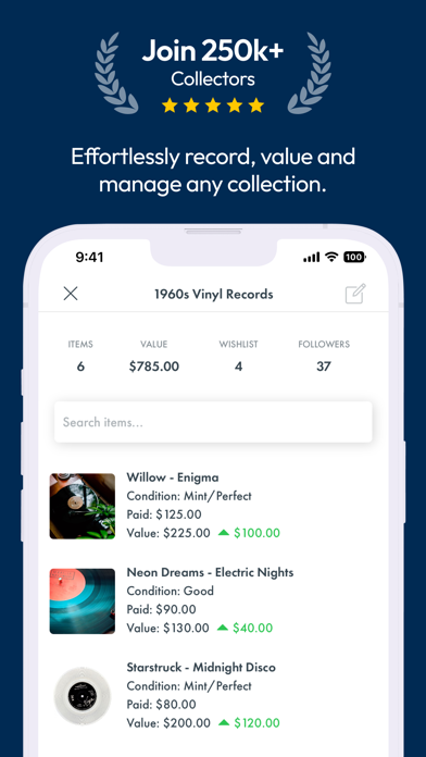 Folio: Collectibles Tracker Screenshot