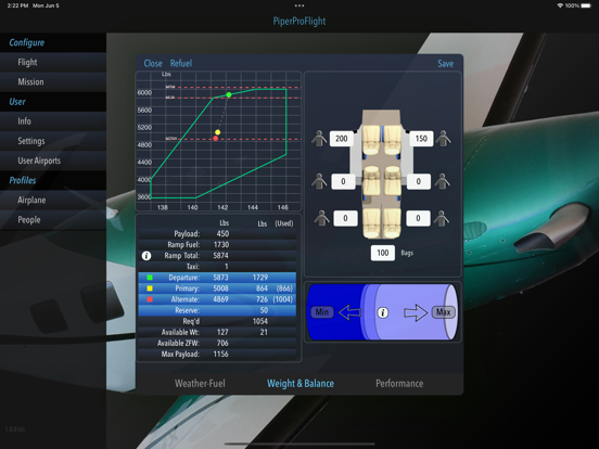PiperProFlight iPad screenshot 1 - Reference app