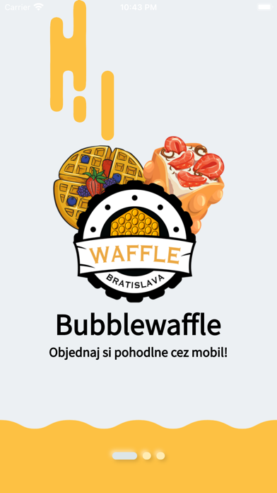 Bubble Waffle Bratislava Screenshot