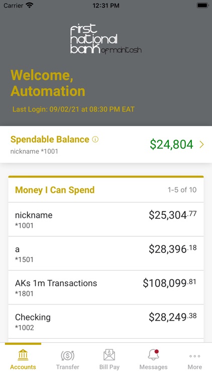 First National Bank - McIntosh