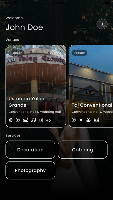 Weddings Club Screenshot