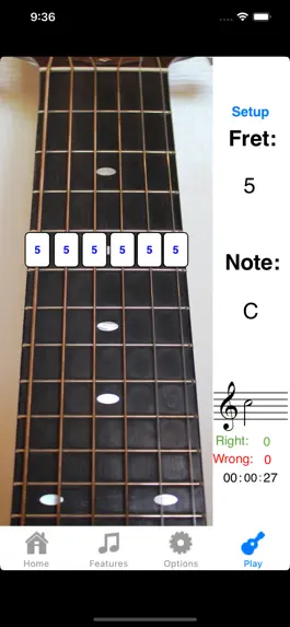 Game screenshot Guitar Fretboard Addict Lite hack