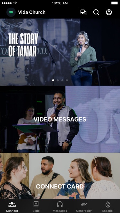 Vida Vegas Church Screenshot