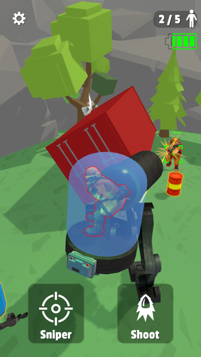 Human Bullet Gun Screenshot