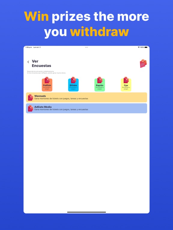 Retirame iPad screenshot 5 - Games app