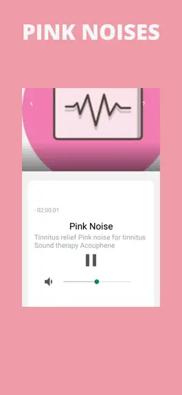 Game screenshot Pink Noises App hack