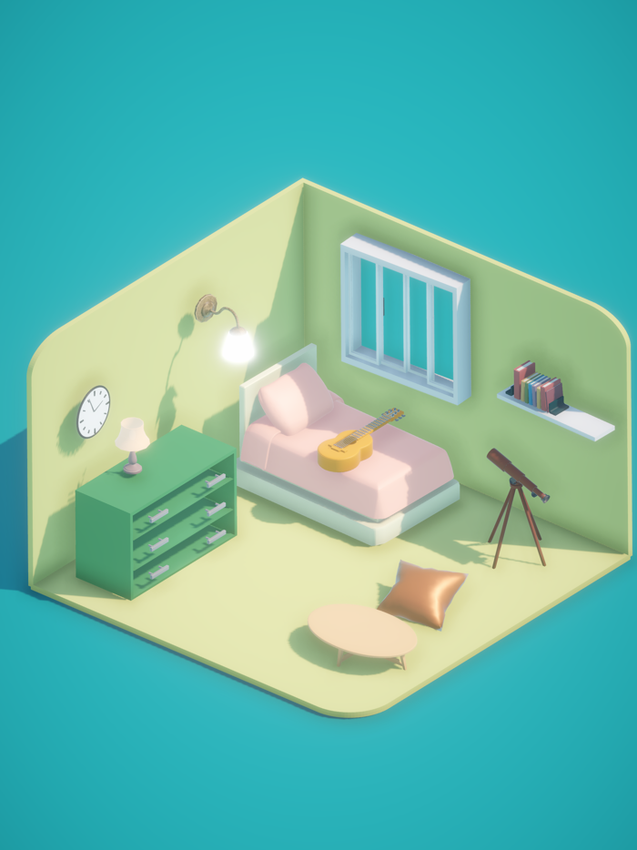 Small Room - Cute 3D House