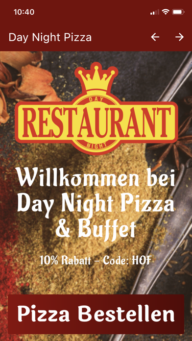 DayNight Restaurant - HOF Screenshot