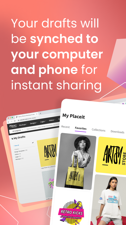 #4. Placeit Mockups & Design (iOS) 由: Envato