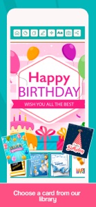 Happy Birthday Cards Maker . screenshot #4 for iPhone